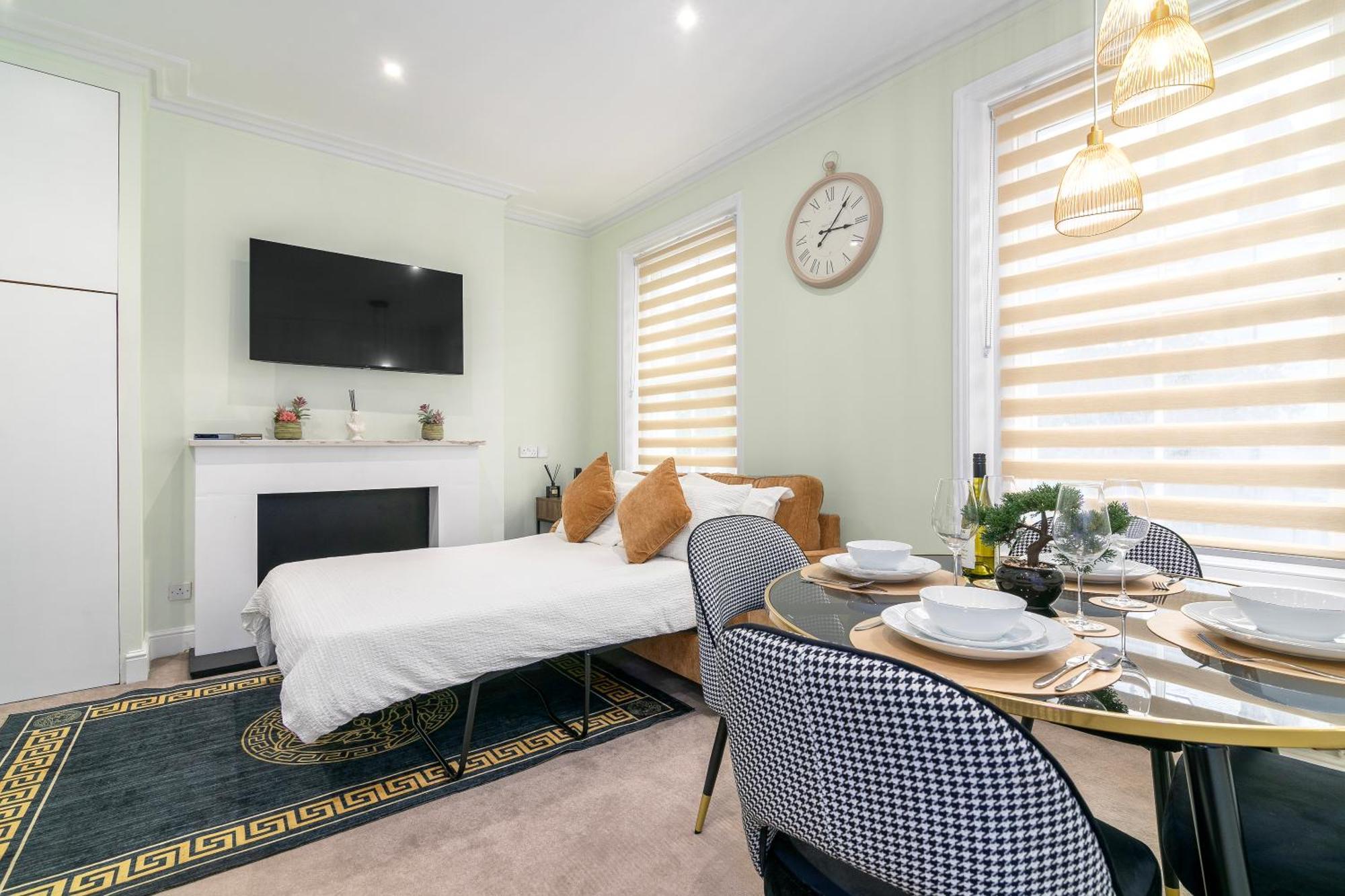 Modern Flat 5 Min To Holland Park! Apartament *